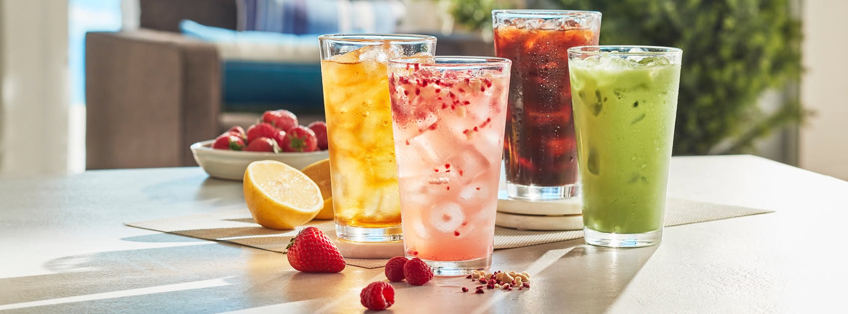Offre de boissons fraiches chez Première Moisson, QC